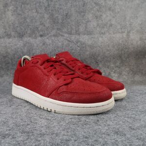 Jordan 1 Retro Low Sneakers Womens 8 Nike Air Shoes NS Leather Gym Red Lifestyle